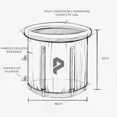Bain Froid Portable POD4™