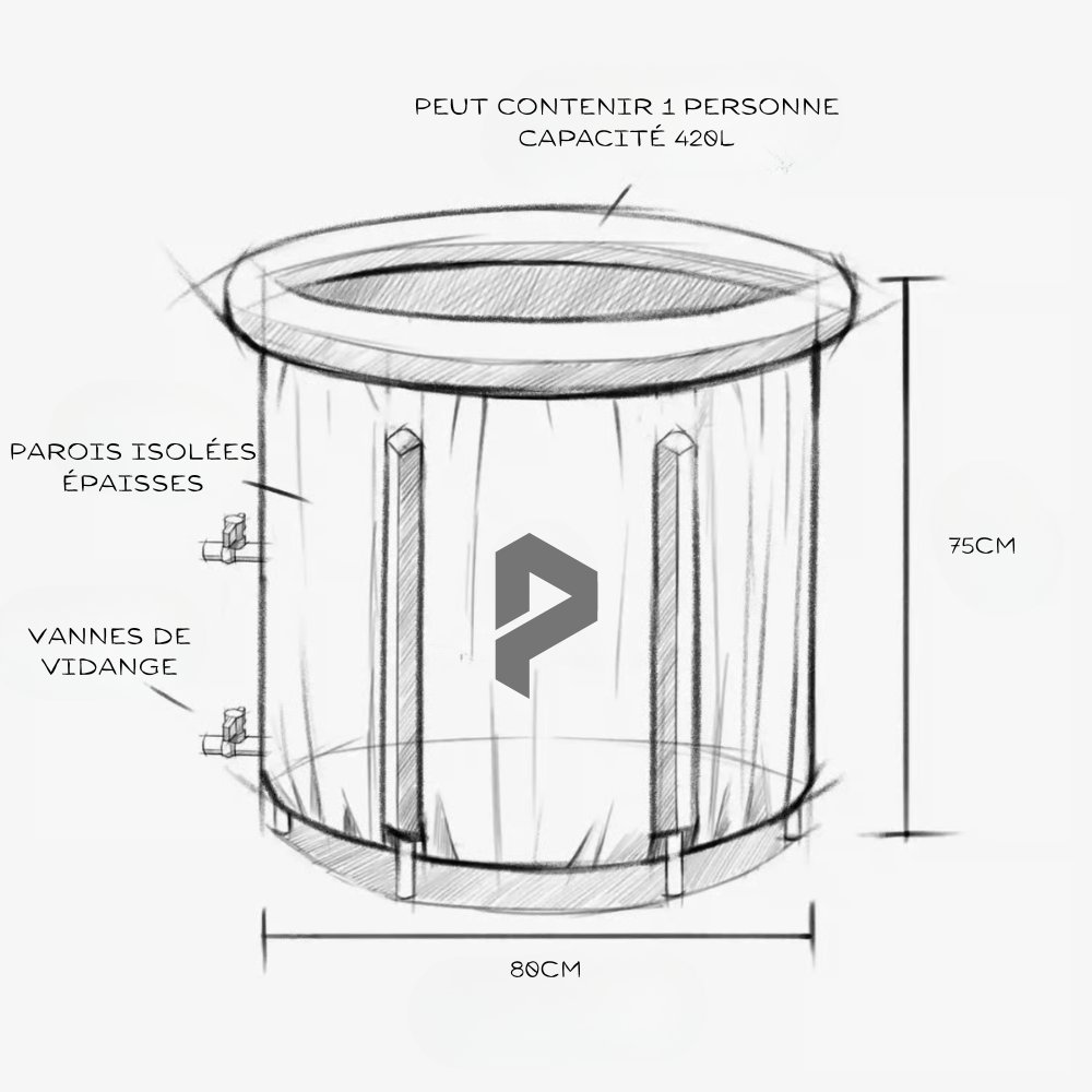 Bain Froid Portable POD4™