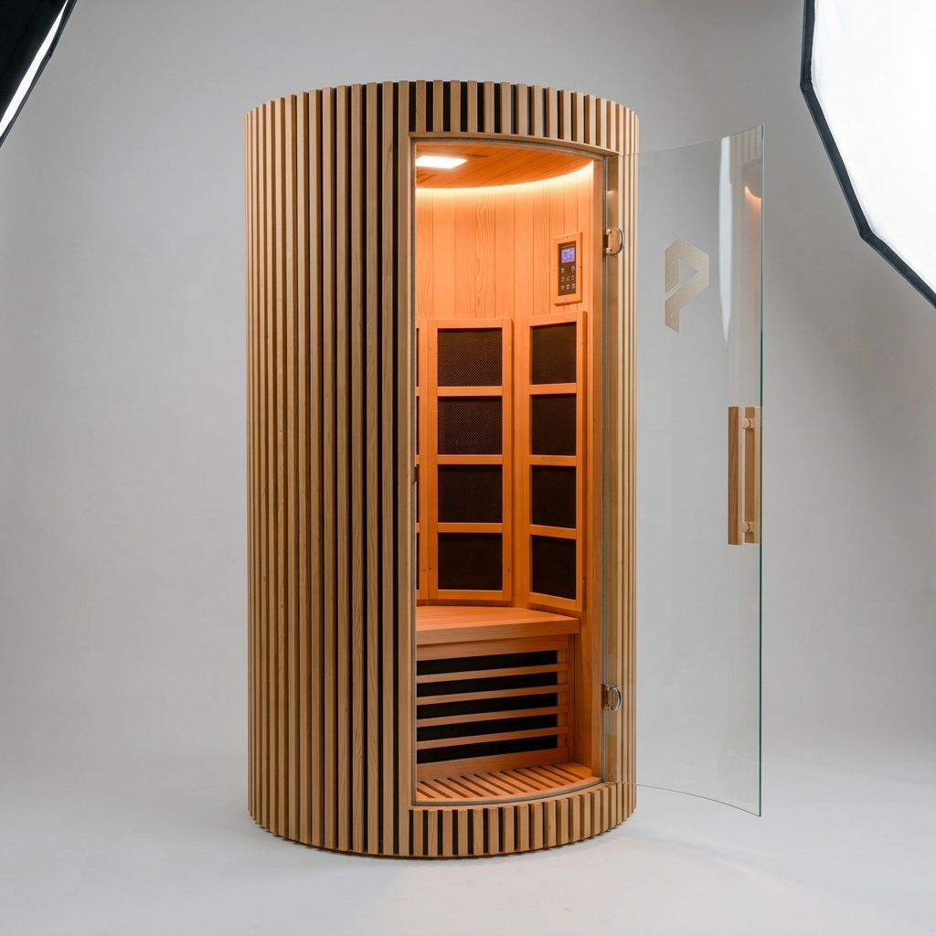 Sauna Infrarouge Bois Massif