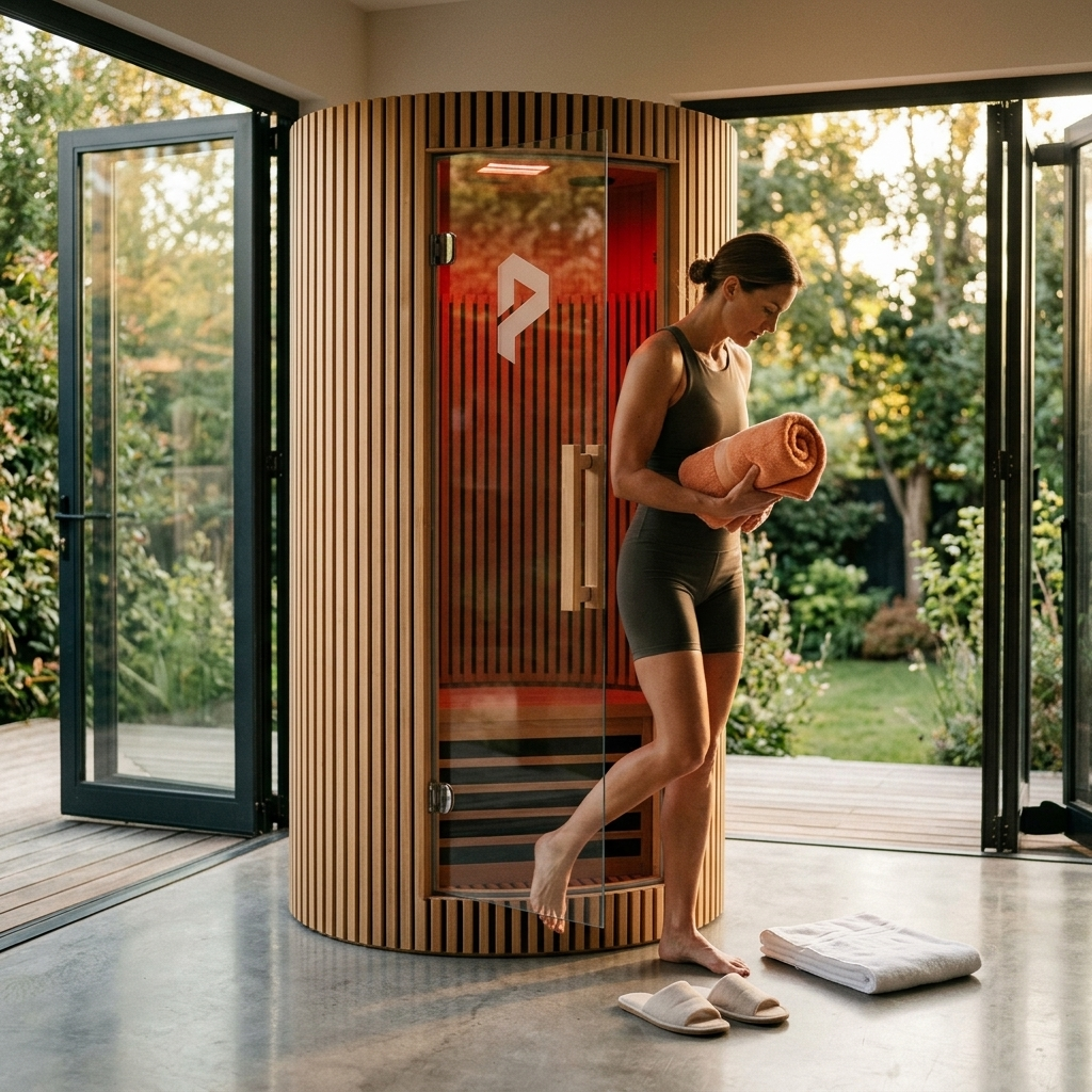 Sauna Infrarouge Bois Massif